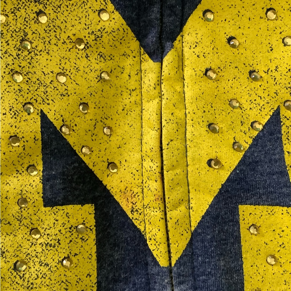University of Michigan hooded zip up sweatshirt size XL - Picture 6 of 6